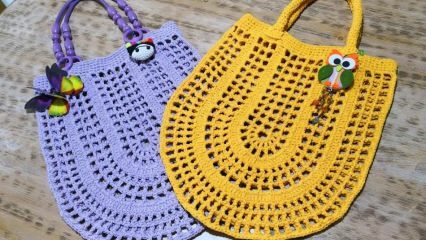 Как да си направите плетени мрежести торби? Практична мрежа от мрежеста чанта
