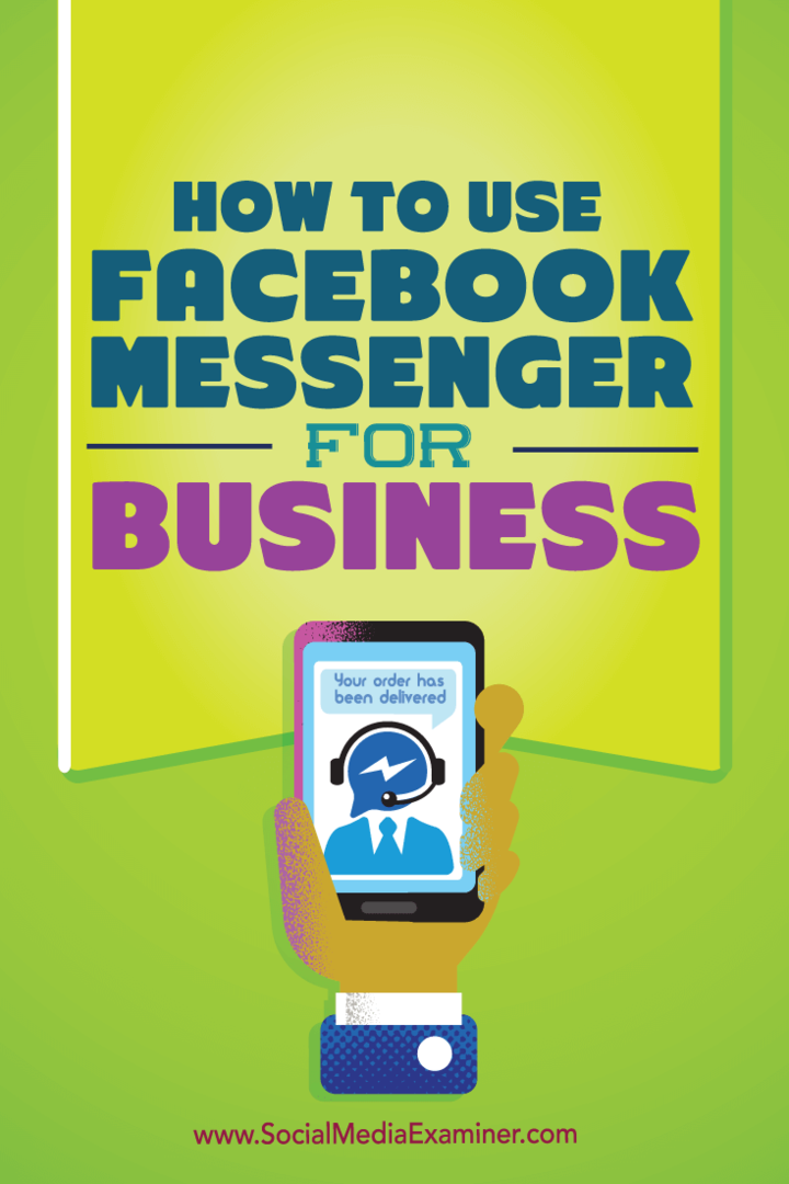 Как да използвам Facebook Messenger за бизнес: Проверка на социалните медии