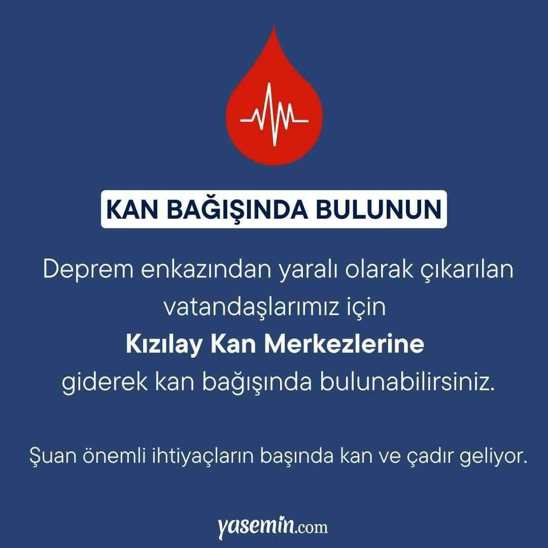 Не забравяйте да дарите кръв за пострадалите от земетресението