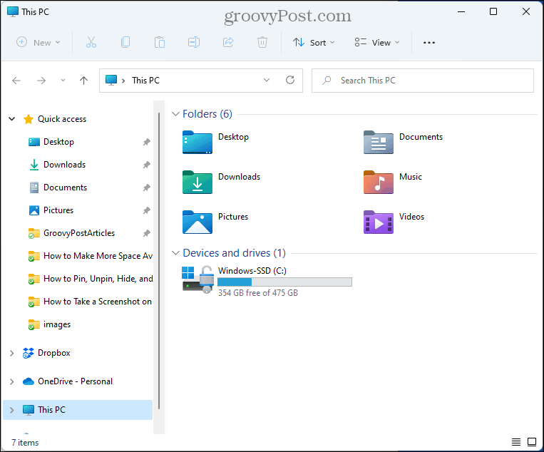 File Explorer се отваря към My PC вместо Quick Access