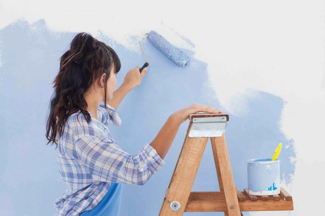 Начини за скриване на боя за стени