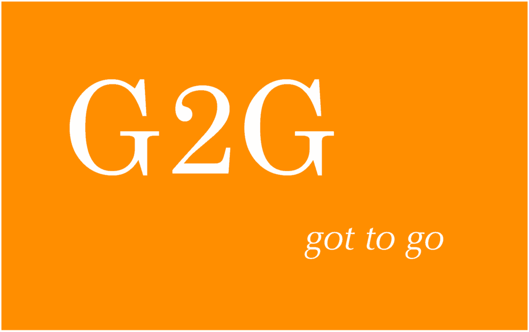 Какво означава G2G и как го използвате?