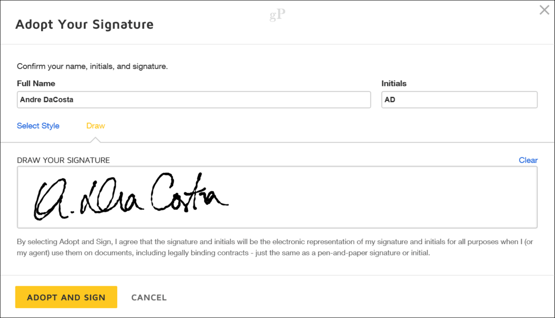Как да използвате DocuSign за цифрово подписване на документи