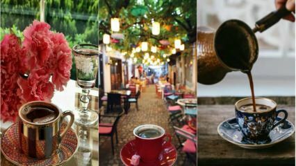 Най-добрите места за пиене на кафе в Истанбул