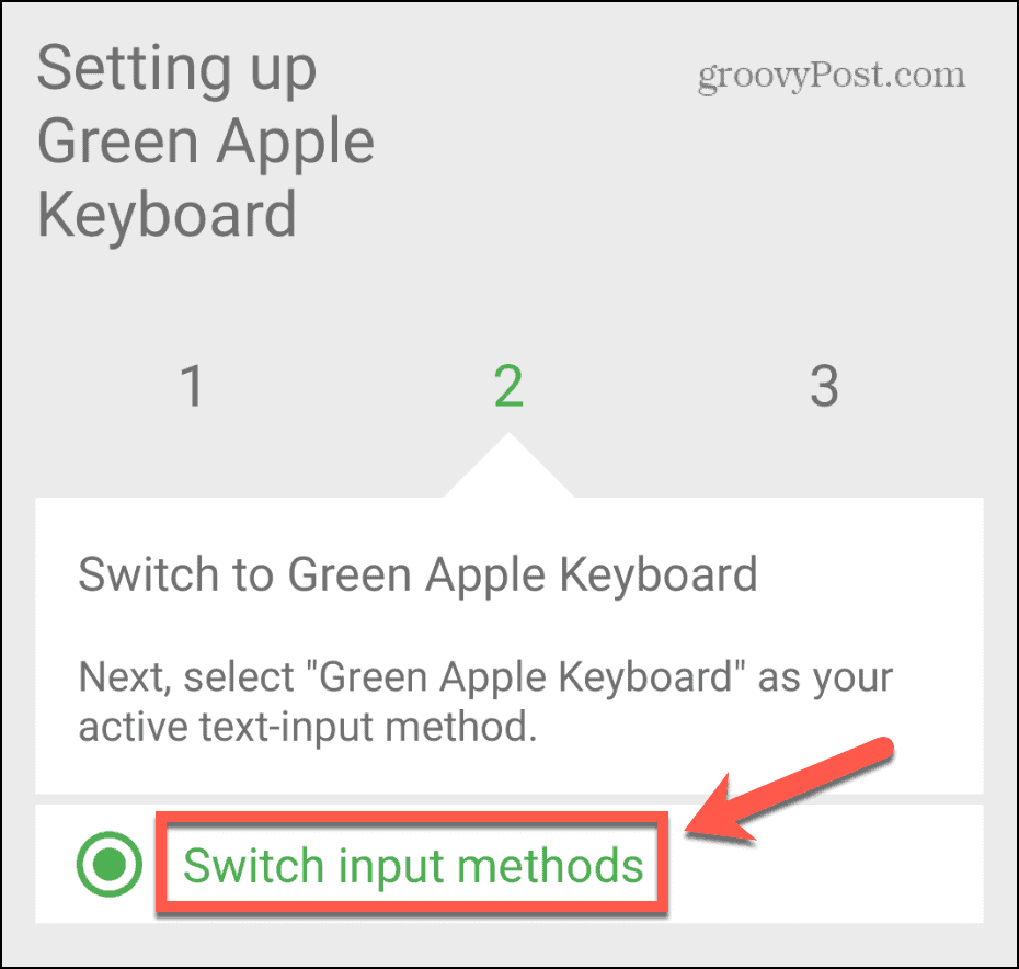 методи за въвеждане на превключвател на клавиатурата зелена ябълка