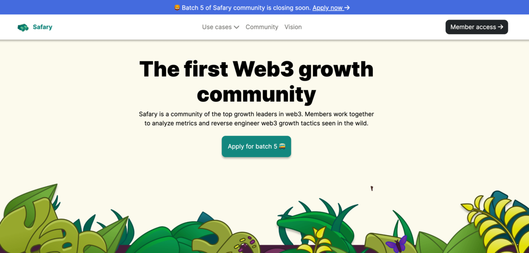 safaryclub-web3-бизнес-общност