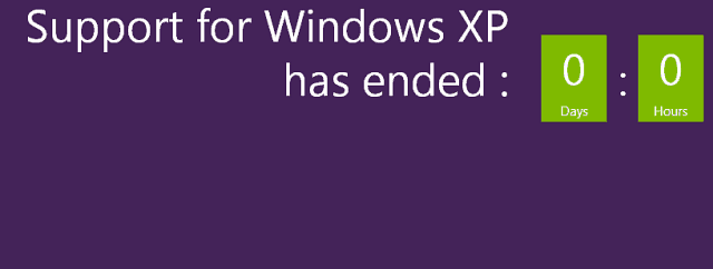Поддръжка на Microsoft завършва XP