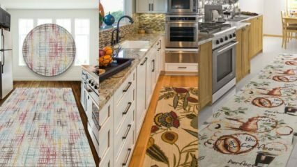 Най-модерните модели кухненски килими на сезона