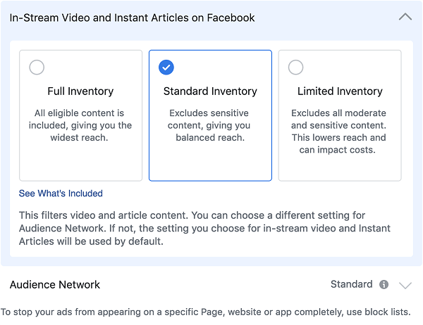 Facebook представи нов филтър за инвентара, който ще улесни рекламодателите да контролират профила си за безопасност на марката в различни медии.