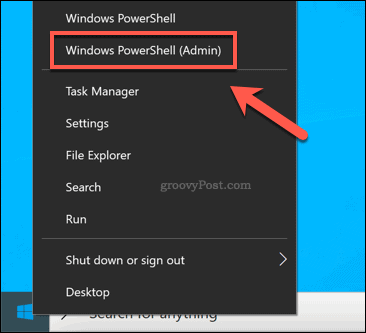 Стартиране на прозорец на Windows PowerShell
