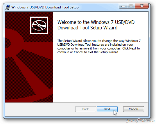 Windows 7 USB / DVD инструмент за изтегляне