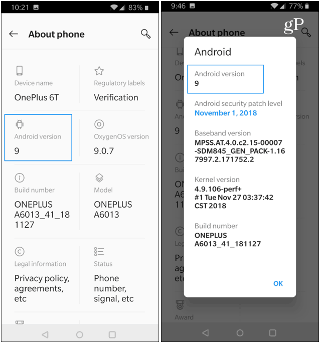 OnePlus за телефон Android версия