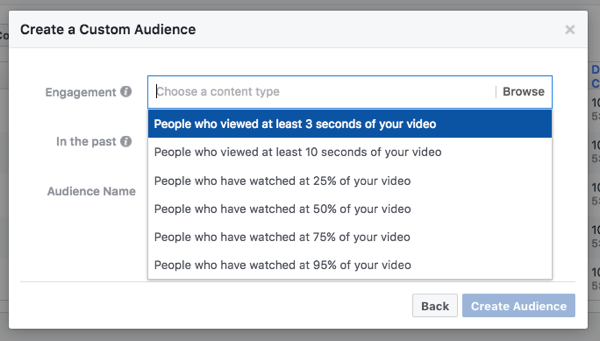 Насочете хората към това колко от вашето видео са гледали.
