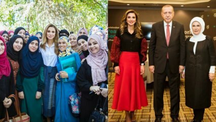 Йорданска кралица Рания Ал Абдула мода и комбинации