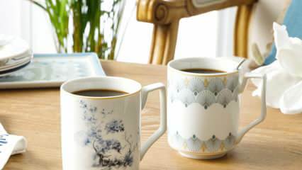 Възможност за двойно халба за кафе от English Home! Английски чаши за кафе за кафе 2020