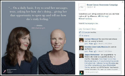 estee lauder кампания за повишаване на осведомеността относно рака на гърдата