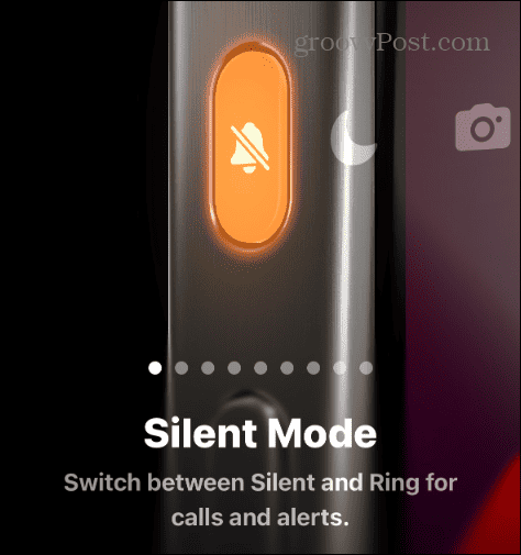 бутон за действие тих или режим на звънене