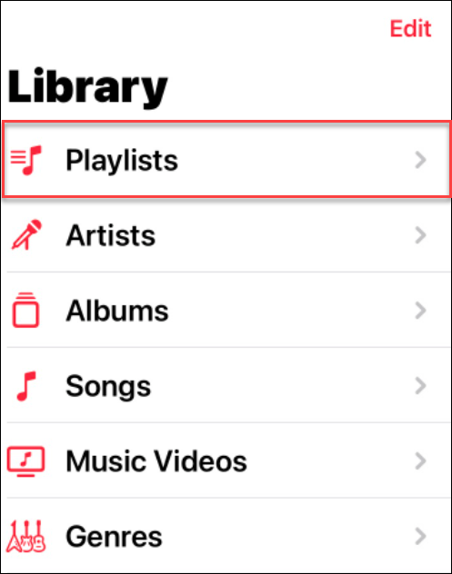  променете снимка на плейлист в Apple Music
