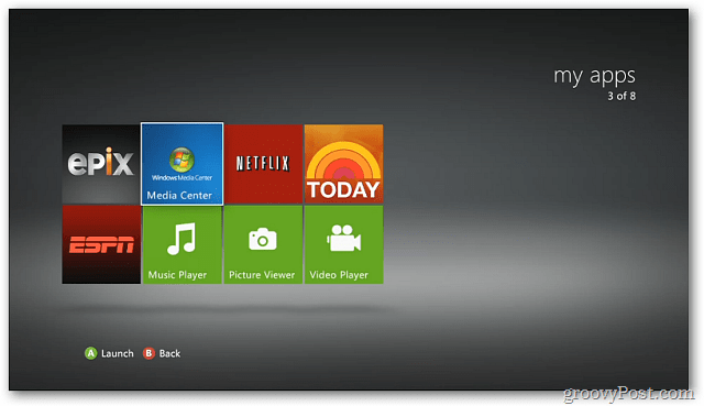 Windows 7 Media Center с Xbox 360 - Поток цифрови медии