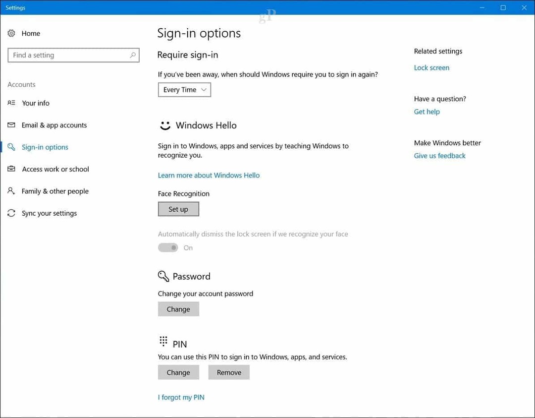 Как да настроите Windows Hello Facial Recognition за влизане в Windows 10