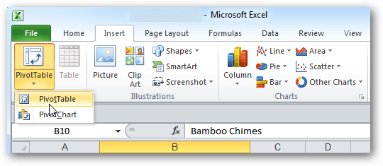 Как да създадете опорни таблици в Microsoft Excel