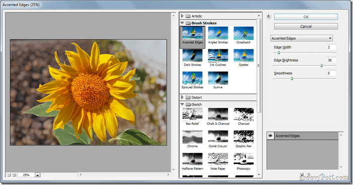 GroovyPost преподава Photoshop: Основите на филтрите, включително Liquify