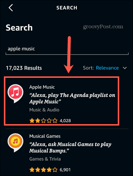 alexa apple music skill