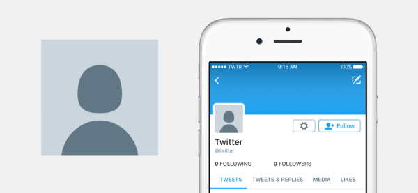 Twitter разкри нова снимка на потребителския профил по подразбиране за нови акаунти.