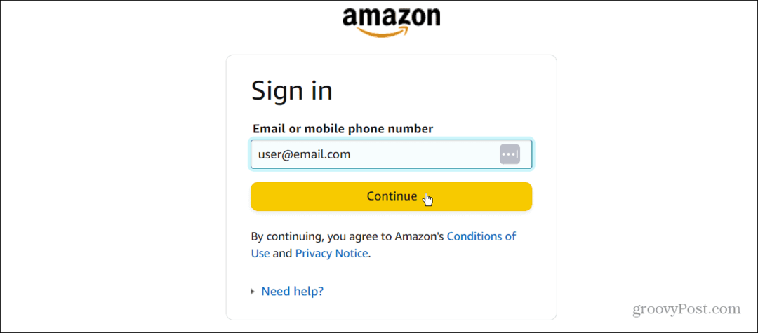 Настройте пароли във вашия акаунт в Amazon