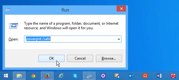 Отстранете проблемите на Microsoft Office, като го отворите в безопасен режим