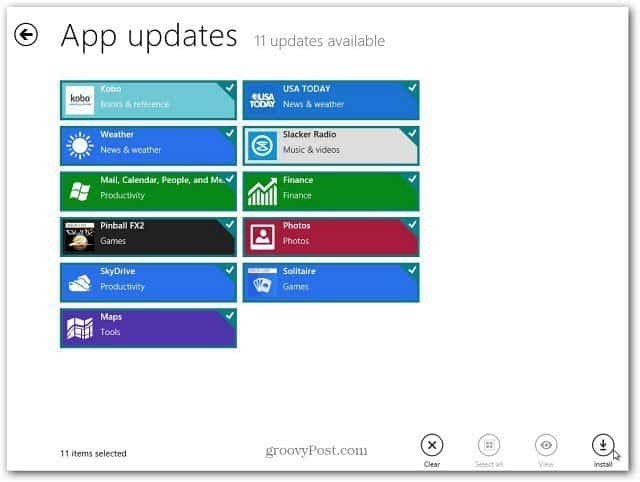 Актуализирайте приложенията за Windows 8 по лесния начин