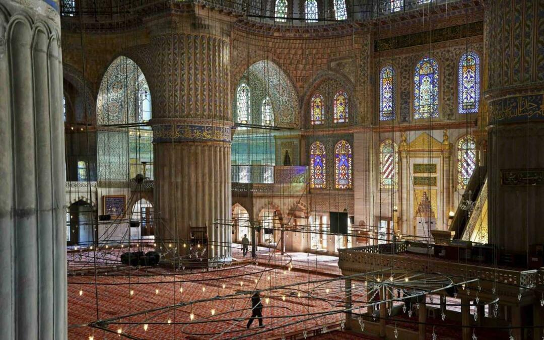 Характеристики на джамията Султанахмет