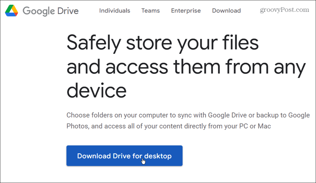 добавете Google Drive към File Explorer
