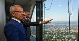 Министър Уралоглу обяви: Кулата Çamlıca достигна рекордно посещение