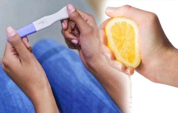 Как да вземете тест за бременност с лимон