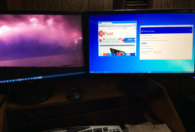 Показване на различни тапети на различни монитори в Windows 8