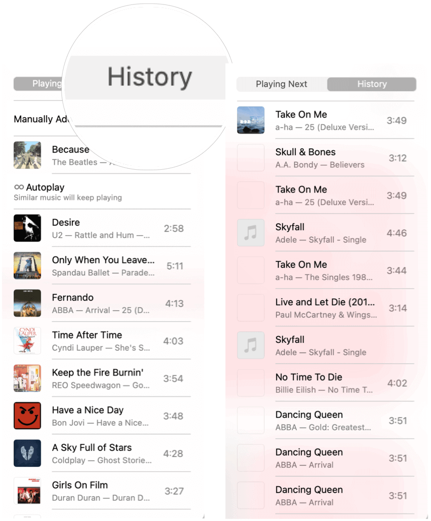 История на Apple Music