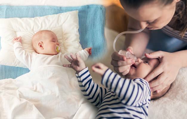 Как да почистите носа при бебета?