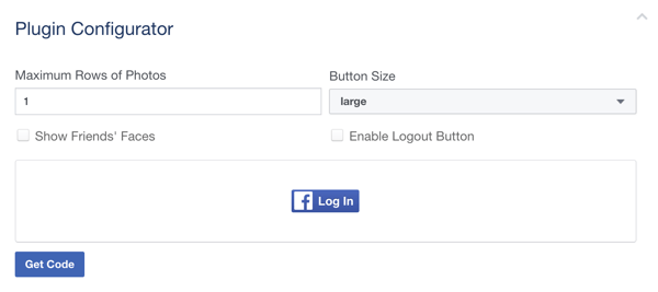 Персонализирайте вашия бутон за влизане във Facebook.