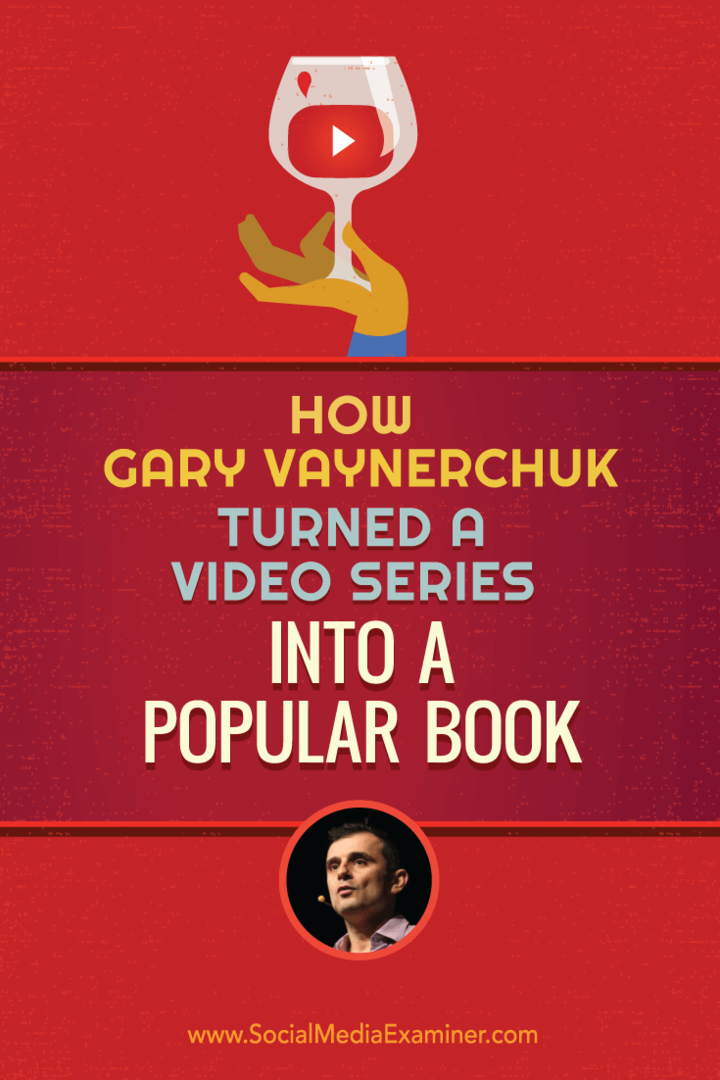 Как Гари Вайнерчук превърна видеосерията в популярна книга: Проверка на социалните медии