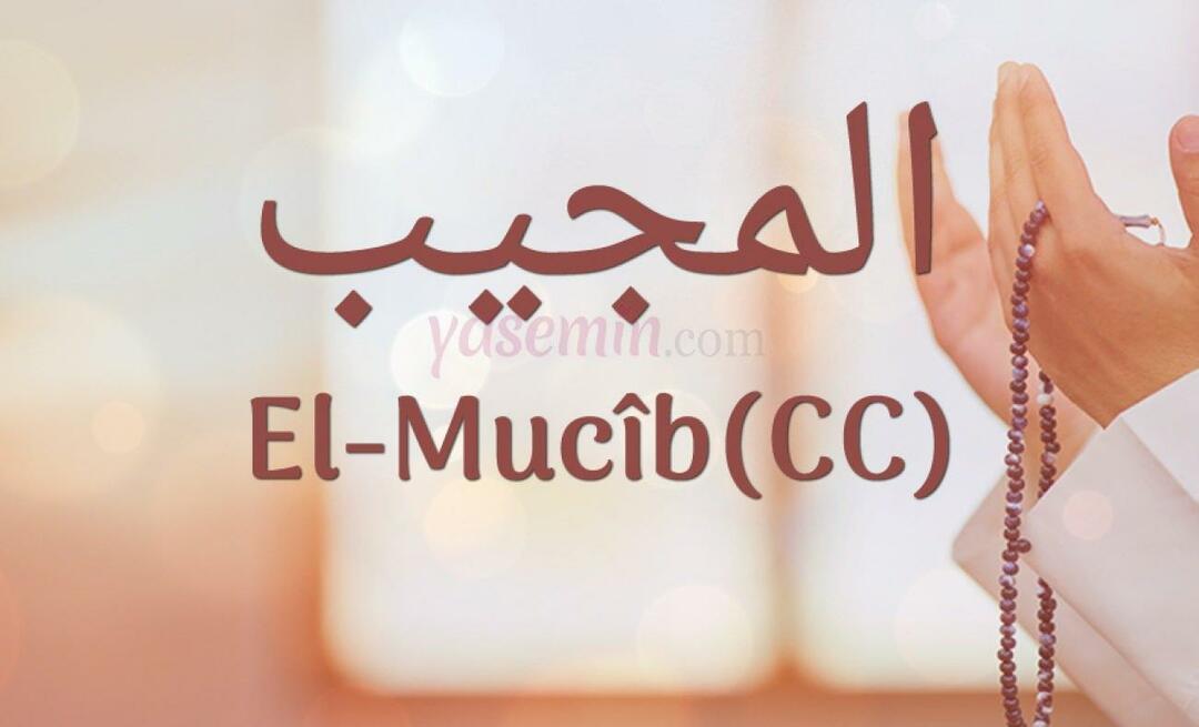 Какво означава ал-Муджиб (c.c)? Какви са достойнствата на името Ал-Муджиб? Есмаул Хусна ал-Муджиб...