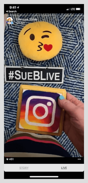 Сю получава голяма ангажираност чрез истории в Instagram.