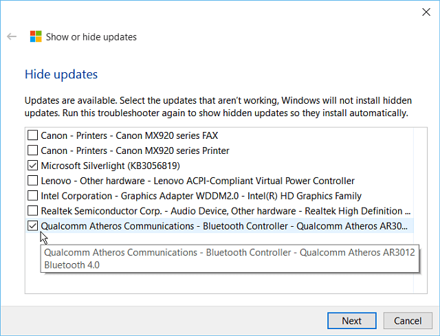 Windows 10: Блокирайте автоматичните актуализации на Windows с (KB3073930) помощна програма