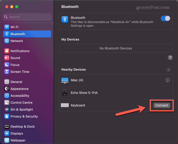 клавиатура за свързване на mac bluetooth