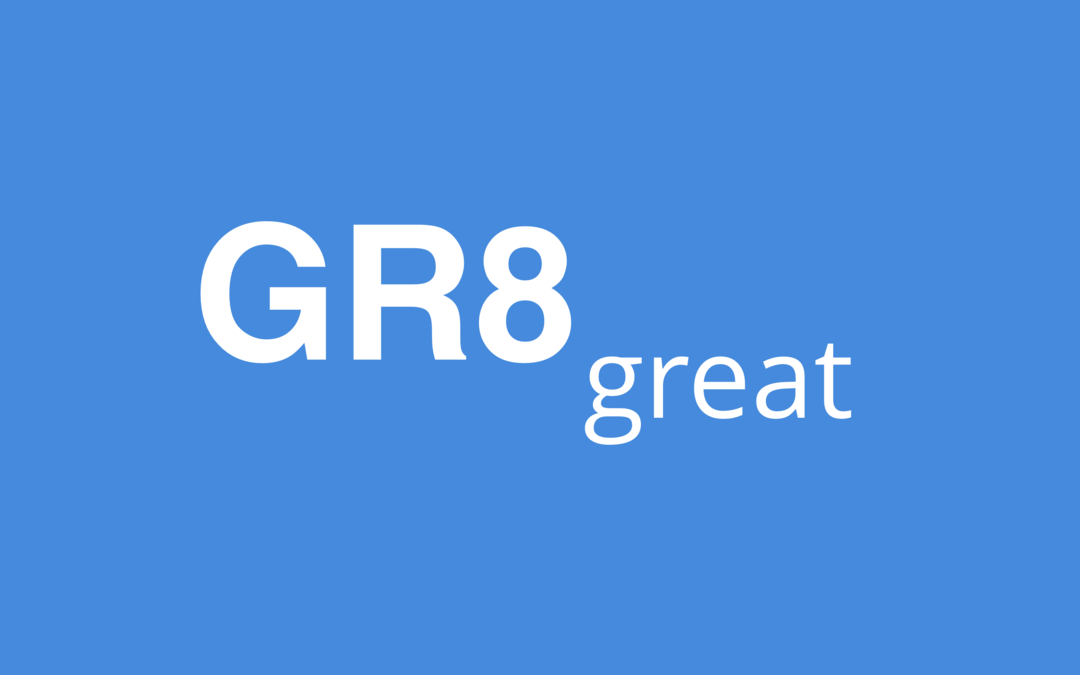Какво означава GR8 и как да го използвам?