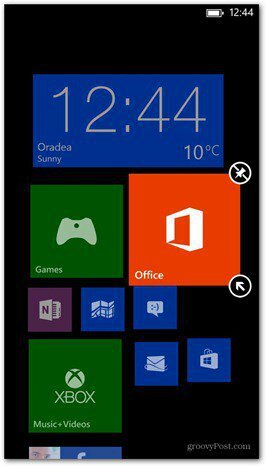 Windows Phone 8 персонализирайте плочки 7