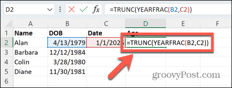 формула за конкретна дата в Excel