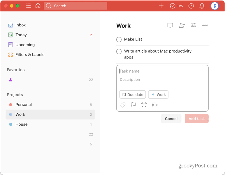 приложение todoist за mac