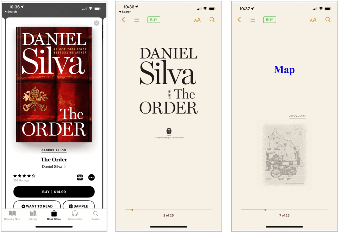Apple Книги на iPhone