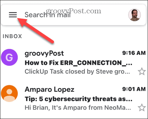 Намерете непрочетени имейли в Gmail